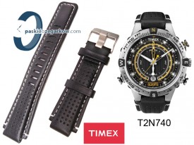 Pasek Timex do modelu - T2N740 skórzany, czarny