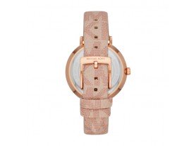 Pasek do zegarka Michael Kors MK7130 różowy skórzany 16 mm