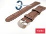 T47012 - Paasek skórzany Timex - 20mm - brązowy