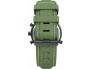 Pasek do zegarka Timex TW2T76500 skórzano-materiałowy zielony oryginał