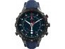 Pasek do zegarka Timex TW2T76300 skórzano-materiałowy niebieski oryginał