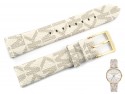 Pasek do zegarka Michael Kors MK2858 skórzany wzór 18 mm