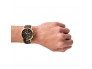 Pasek Fossil FS5763 brązowy 22 mm złota klamra