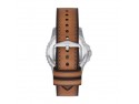 Pasek do zegarka Fossil FS5946 skórzany brązowy 22 mm