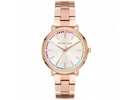 Bransoleta do zegarka MK3893 w kolorze różowe złoto 18 mm