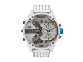 Biały pasek 28 mm do zegarka Diesel MR DADDY 2 0 DZ7419