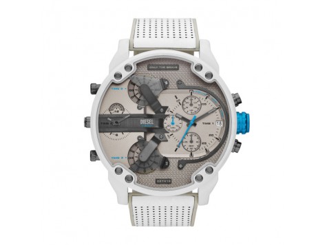 Biały pasek 28 mm do zegarka Diesel MR DADDY 2 0 DZ7419