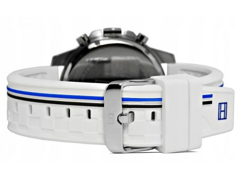Biały pasek do zegarka Tommy Hilfiger TH 1791475 22 mm 679302204