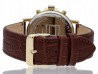 Brązowy skórzany pasek do zegarka Tommy Hilfiger TH 1710380 22 mm 679302326
