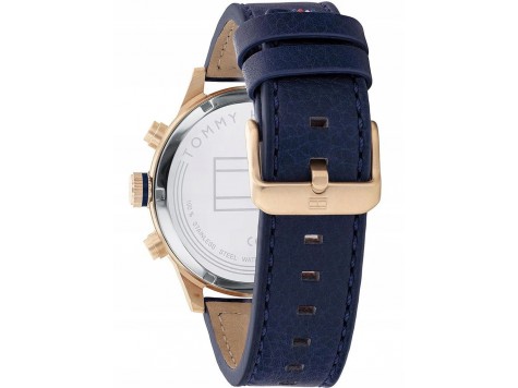 Granatowy pasek do zegarka Tommy Hilfiger TH 1791808 22 mm 679302603