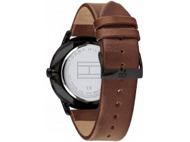 Brązowy pasek do zegarka Tommy Hilfiger TH 1791604 22 mm 679302380