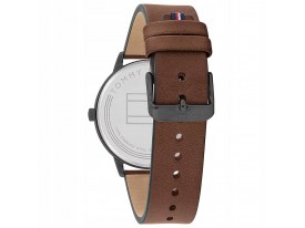 Brązowy skórzany pasek do zegarka Tommy Hilfiger TH 1791876 21 mm 679302666
