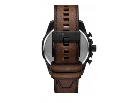 Pasek do zegarka Diesel DZ4692 skórzany brązowy 24 mm oryginalny