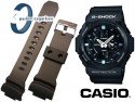 Pasek Casio G-Shock do modeli GA-150, GA-200, GA-201, GAS-100, GAW-100 czarny matowy