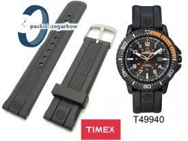 Pasek Timex - 22mm - gumowy - T49940