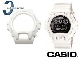 Bezel do zegarka Casio G-Shock DW-6900NB, DW-6900 biały połysk