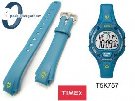 Pasek do zegarka Timex - T5K757 - niebieski