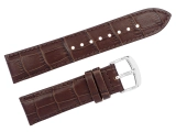 Oryginalny pasek Casio Edifice EFR-547L-7AV EFR-547L EFR-547 brązowy aligator skóra 22mm + teleskopy