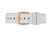 Oryginalny pasek Michael Kors Pyper MK2800 biały skóra Rose Gold 18mm