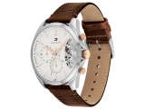 Pasek Tommy Hilfiger 1710450 Brązowa Skóra Aligator