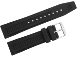 Oryginalny Pasek Tommy Hilfiger 1790919 czarny silikonowy 22 mm