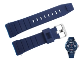 Oryginalny granatowy pasek silikonowy profilowany z napisem Hilfiger do zegarka Tommy Hilfiger 1791250