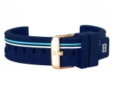 Pasek Tommy Hilfiger 1791474 Granatowy Rose Gold