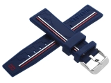 Pasek Tommy Hilfiger 1791476 Navy Blue Silikon.
