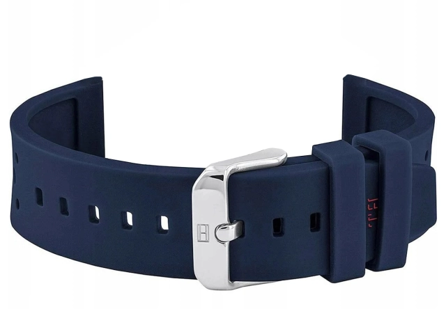 Pasek Tommy Hilfiger 1792004 Czarny Gładki Mat.