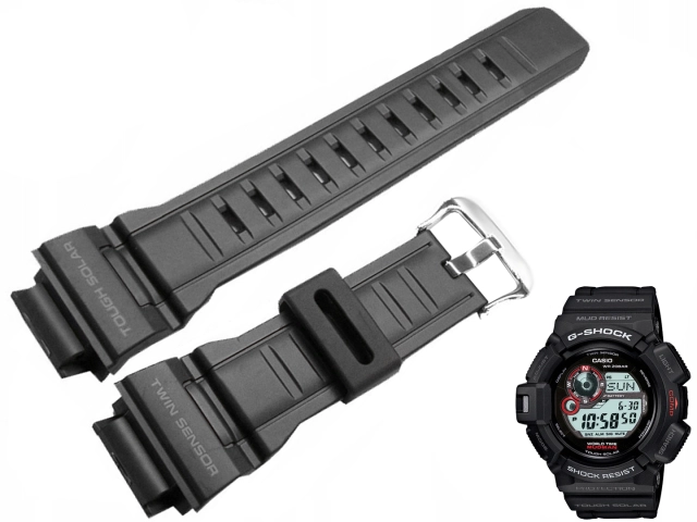 Oryginalny czarny pasek Casio G-Shock Mudman G-9300 GW-9300