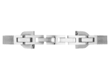 Oryginalna bransoleta Fossil Annette FTW5026 srebrna mesh 14mm
